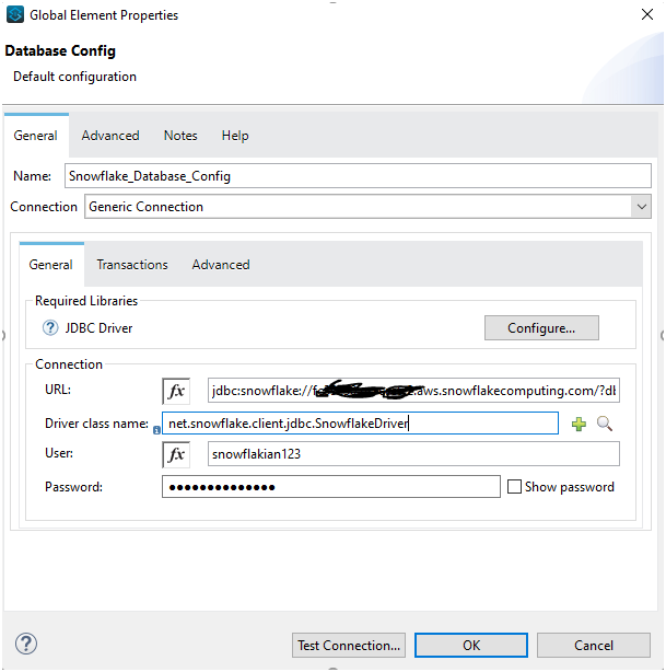 Snowflakes Cloud Database